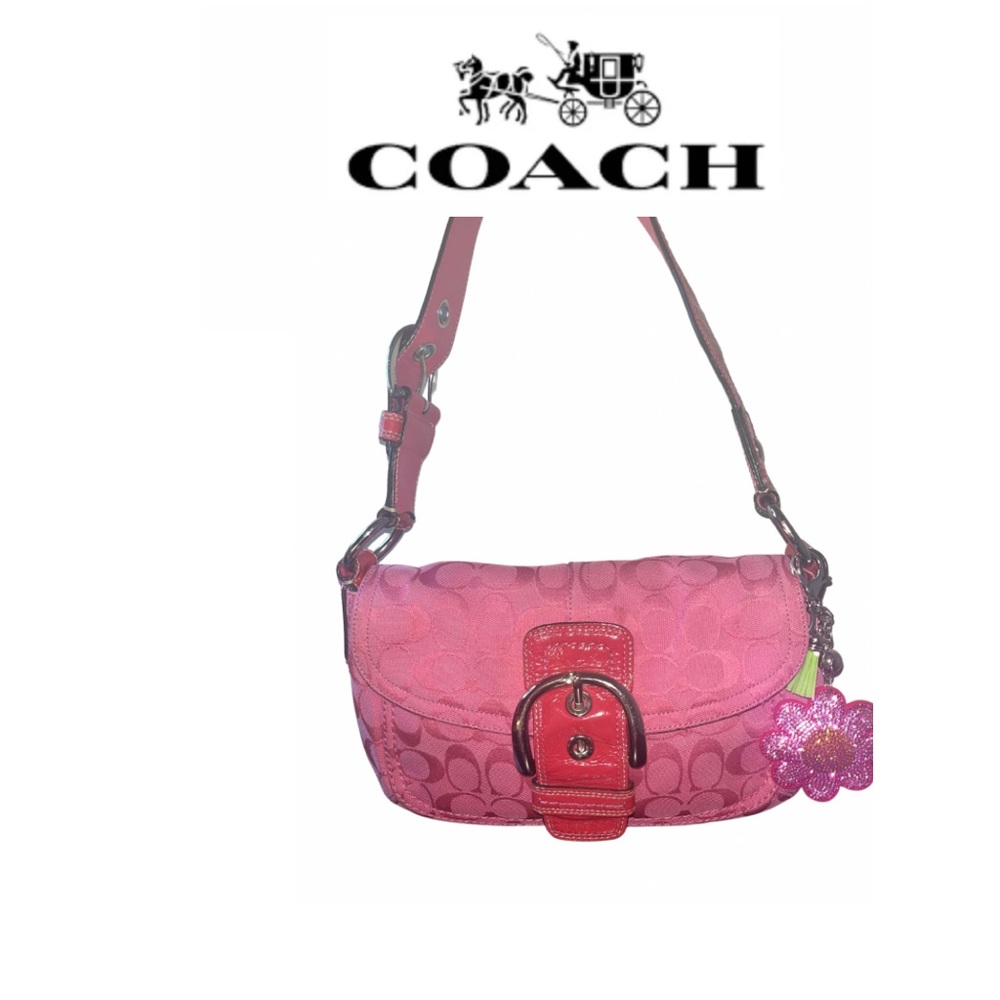 Coach EUC Pink Soho Shoulder bag